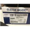 Image 2 : Active Walkers Black Lycra/Nubuck Womens Size 9, Men Size 7