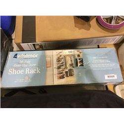 Whitmor 36-Pair Over-The-Door Shoe Rack