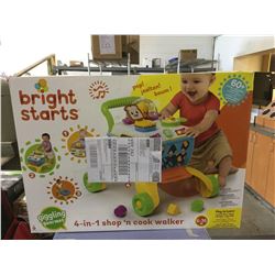 Bright Starts 4-in-1 Shop n' Cook Walker Toy