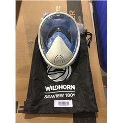 Seaview 180 Snorkel Mask Panoramic Full Face Design