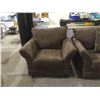 Image 4 : NEW MICROFIBER "Choco" Sofa, Love Seat and Chair Set w/ Throw Pillows 