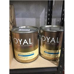 Royal Satin Floor and Porch Paint Slate Gray (2 x 3.78L)