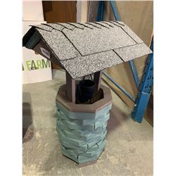 Hand crafted wishing well