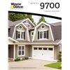 Image 1 : NEW Wayne Dalton 9700 Garage Door Panels- 18 ft x 8 ft CHARLESTON white with lites