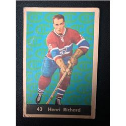 1961-62 PARKHURST #43 HENRI RICHARD