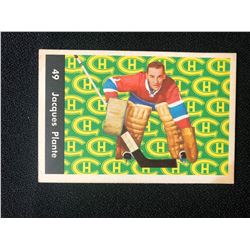 1961-62 PARKHURST #49 JACQUES PLANTE