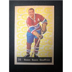 1961-62 PARKHURST #35 BOOM BOOM GEOFFRION