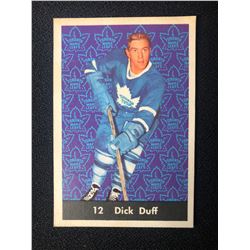 1961-62 PARKHURST #12 DICK DUFF