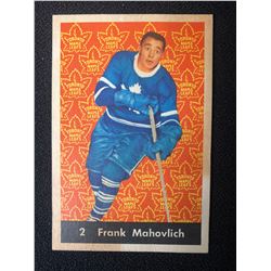 1961-62 PARKHURST #2 FRANK MAHOVLICH