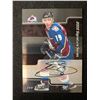 Image 1 : 2002-03 In the Game Be A Player Signature Series #LJS Joe Sakic Auto Hockey Card