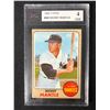 Image 1 : 1968 TOPPS #280 MICKEY MANTLE (4 VGE)