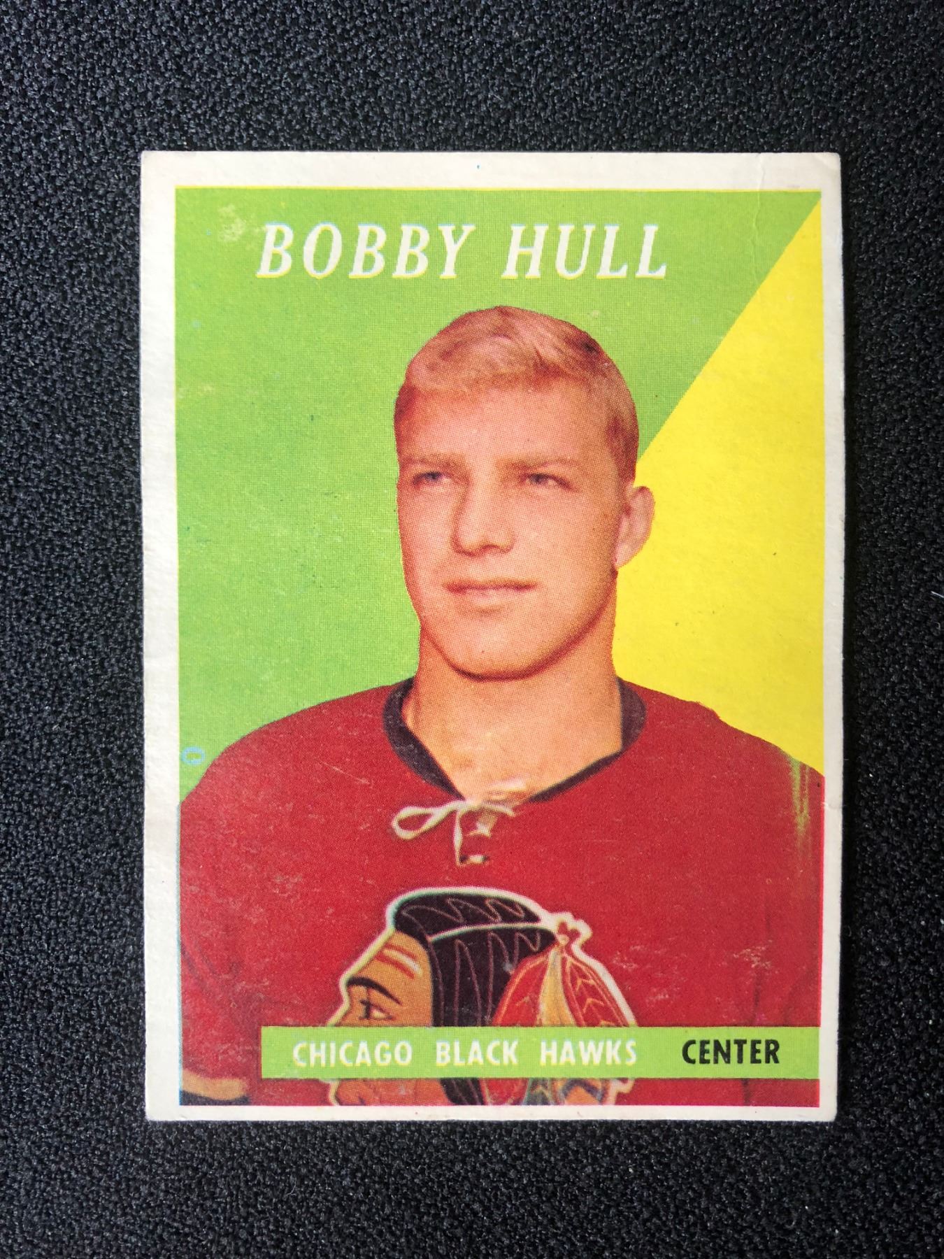1958-59 Topps Bobby Hull Rookie #66