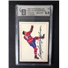 Image 1 : 1994 PARKHURST MISS LINK BOOM BOOM GEOFFRION -AUTOGRAPH 1ST GRADED- (9.5 GEM MINT)