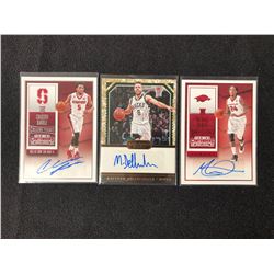 AUTOGRAPHED BASKETBALL TRADING CARDS LOT