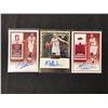 Image 1 : AUTOGRAPHED BASKETBALL TRADING CARDS LOT