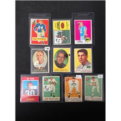 VINTAGE FOOTBALL CARD LOT