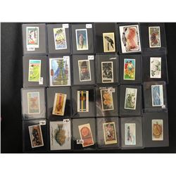 MIXED CIGARETTE CARD LOT