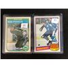 Image 1 : HOCKEY ROOKIES CARD LOT (FRANCIS/ GOULET)