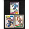 Image 1 : HOCKEY ROOKIES CARD LOT (GOULET/ MULLEN/ VERBEEK)