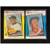 Image 1 : 1982 Topps Kmart Baseball Card Lot (Mays/ Mantle)