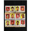 Image 1 : 1962 TOPPS BASEBALL STAMPS LOT