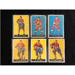 1960-61 PARKHURST HOCKEY CARD LOT