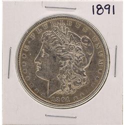 1891 $1 Morgan Silver Dollar Coin