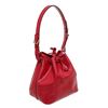 Image 2 : Louis Vuitton Red Epi Leather Noe PM Drawstring Shoulder Bag