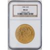 Image 1 : 1904 $20 Liberty Head Double Eagle Gold Coin NGC MS63