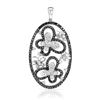 18k Gold 1.5CTW Diamond Pendant, (SI1/G-H)