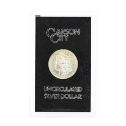 1885 Carson City Uncirculated Silver Dollar