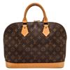 Image 1 : Louis Vuitton Monogram Canvas Leather Alma MM Handbag