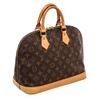 Image 3 : Louis Vuitton Monogram Canvas Leather Alma MM Handbag