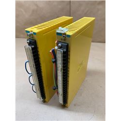 (2) Fanuc A03B-0801-C421 ID16C Input Modules