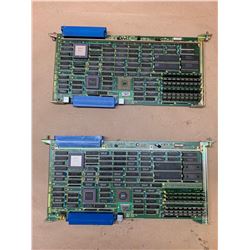 (2) Fanuc A16B-1211-0042 RAM Board