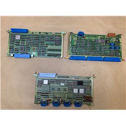 (3) Fanuc Circuit Boards *See Pics for Part Numbers*