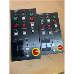 (2) Fanuc A05B-2053-C123 Operators Panel