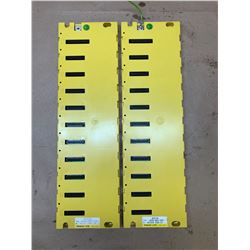 (2) Fanuc A03B-0807-C001 ABU10A 10-Slot Base Module