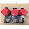 Image 2 : (3) Fanuc A06B-0376-B575 Servo Motor w/ A860-0360-T001 PulseCoder