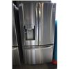 Image 1 : 36" STAINLESS STEEL LG FRIDGE WITH BOTTOM FREEZER AND WATER & ICE