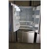 Image 2 : 33" STAINLESS STEEL LG FRIDGE WITH BOTTOM FREEZER AND WATER & ICE