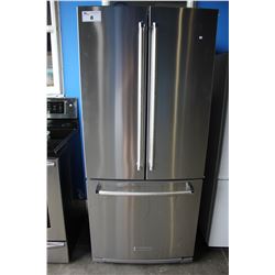 30" STAINLESS STEEL KITCHENAID FRIDGE WITH BOTTOM FREEZER
