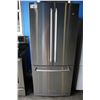 Image 1 : 30" STAINLESS STEEL KITCHENAID FRIDGE WITH BOTTOM FREEZER