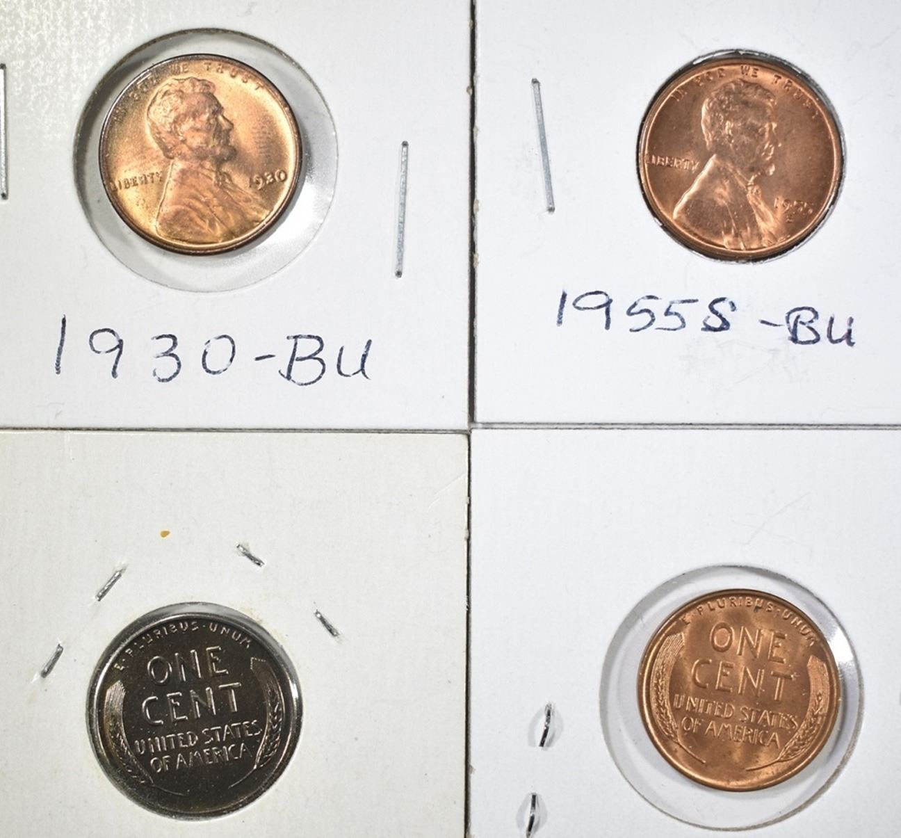Bu Incon LOT OF 28 MIXED DATED BU LINCOLN CENTS