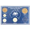Image 1 : AUSTRALIAN PRE DECIMAL COIN COLLECTION ON CARD