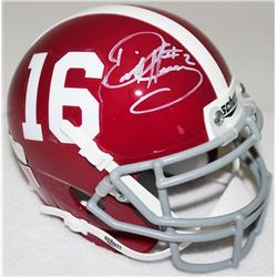 Derrick Henry Signed Alabama Mini-Helmet (Radtke COA)