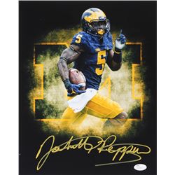 Jabrill Peppers Signed Michigan Wolverines 11x14 Photo (JSA COA)