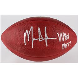 Mark Ingram Signed  The Duke  NFL Official Game Ball Inscribed  Who Dat  (Ingram Hologram)