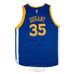 Kevin Durant Signed LE Golden State Warriors Authentic Swingman Jersey Inscribed  GSW  (Panini COA)