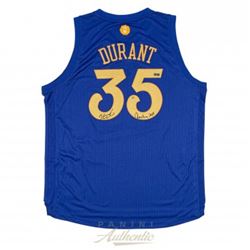 Kevin Durant Signed LE Warriors Christmas Edition Authentic Swingman Jersey Inscribed  Christmas 201